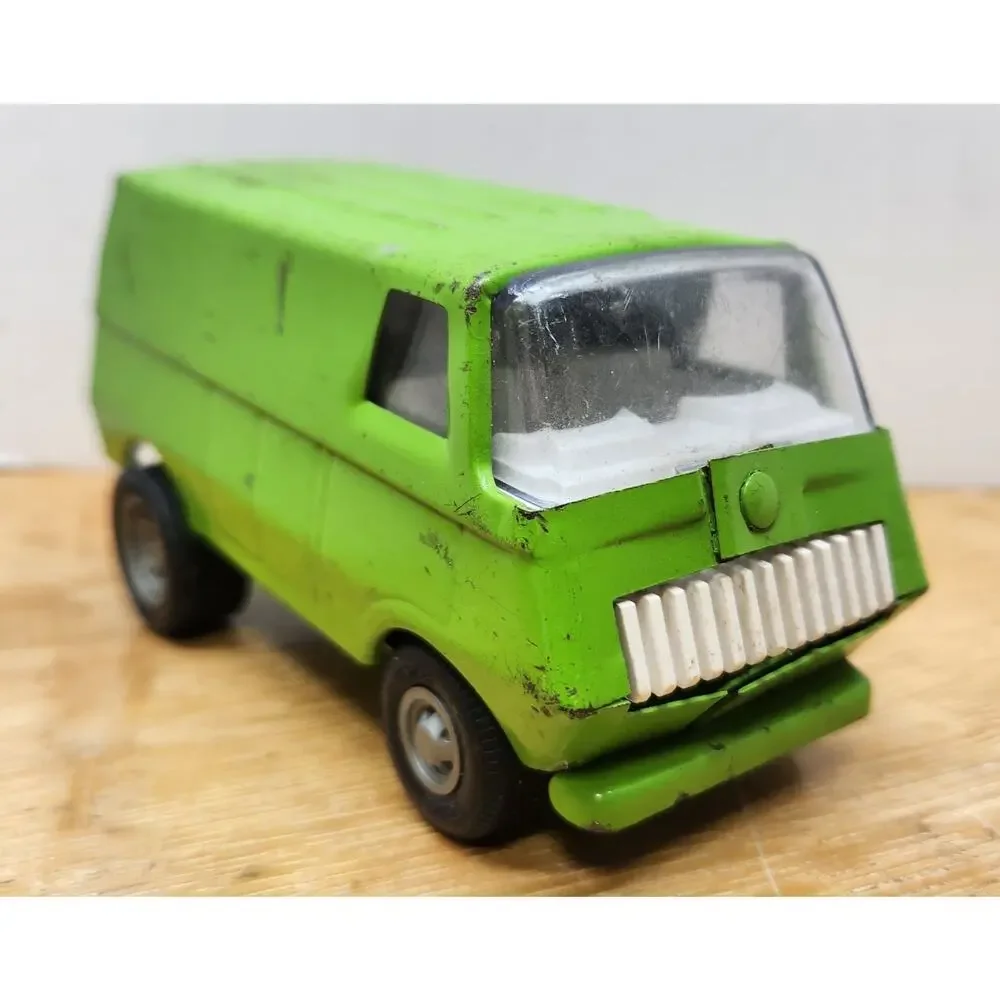 Vintage Tonka Snap Dragon Green Van Stamped Steel‎ #55450